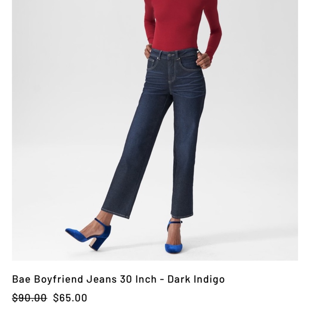 NWT Universal Standard Bae Boyfriend Jeans